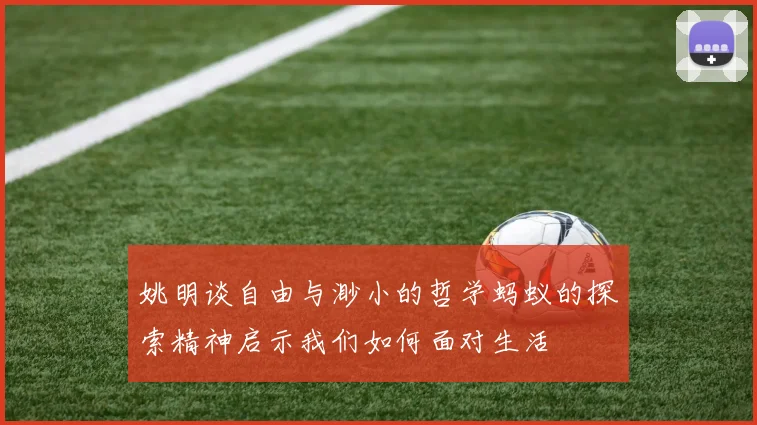 姚明谈自由与渺小的哲学蚂蚁的探索精神启示我们如何面对生活